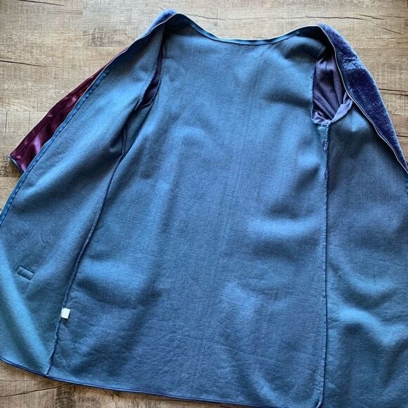 Misty Harbor Inside-Out Blue & Purple Coat - Picture 7 of 8